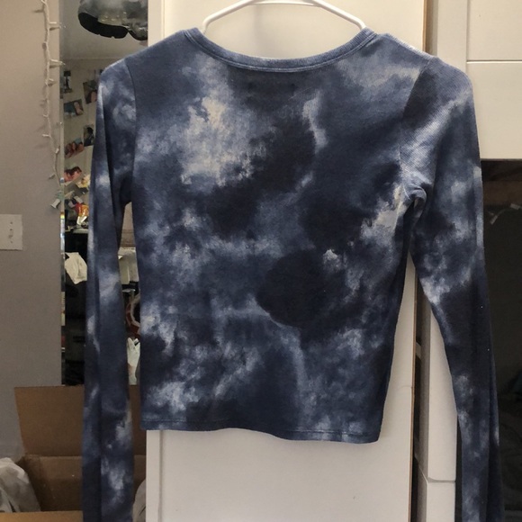 Holister Blue TieDye Longsleeve - Picture 2 of 3